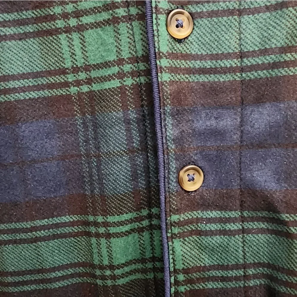 Wondershop at Target Unisex Boy Girl 2pc Family Sleep Set Green Blue Plaid NEW